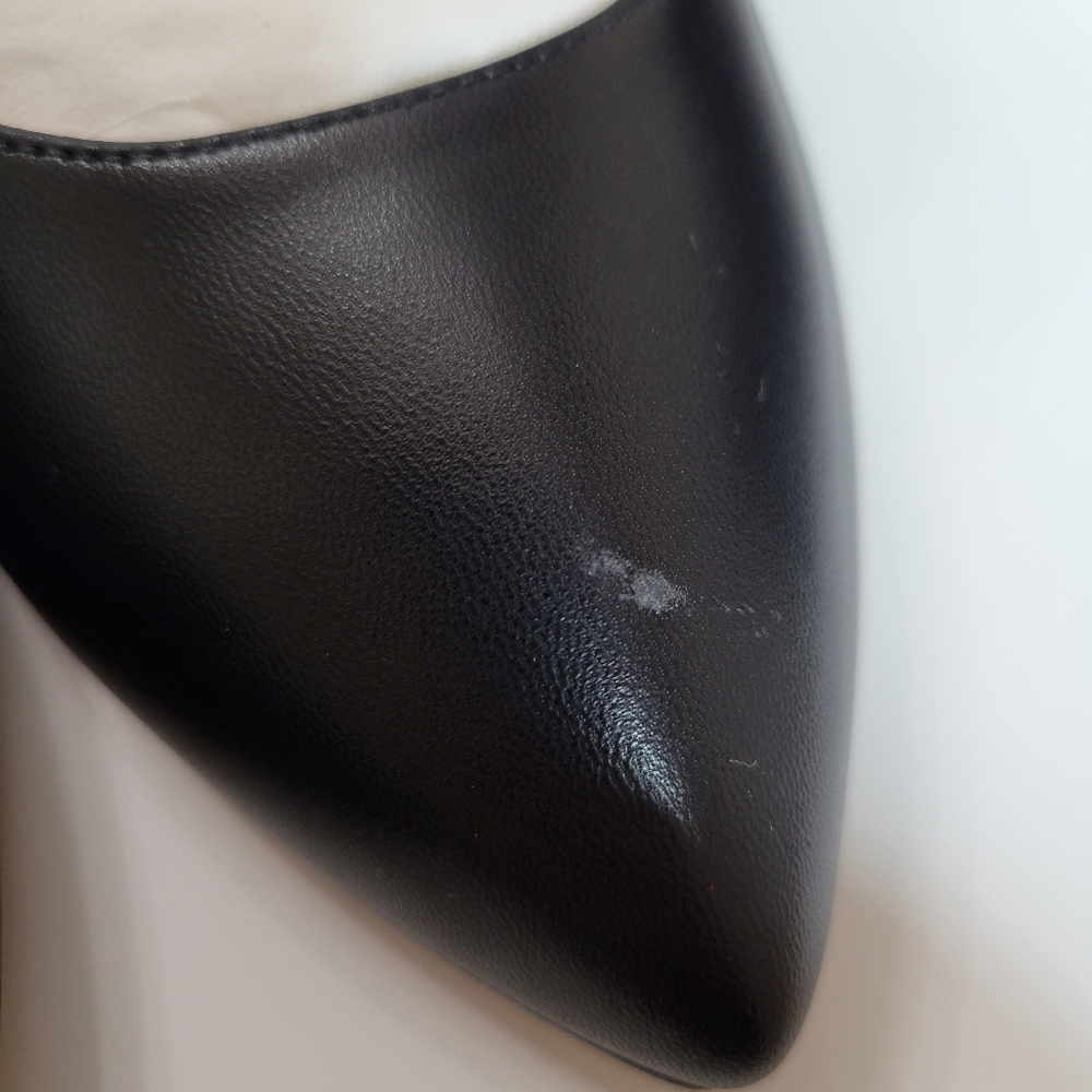 Gucci women's sylvie web and leather slingback pump size 8.5 NEW IN BOX - Picture 8 of 9